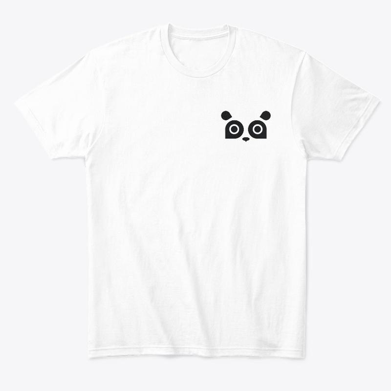 Panda White Tee