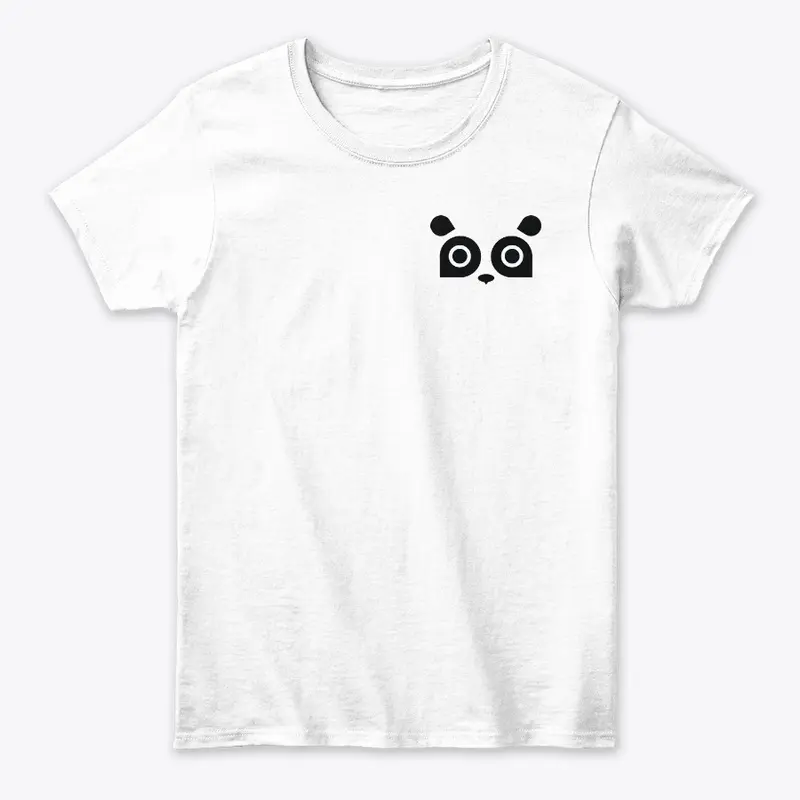 Women's White Panda Tee 