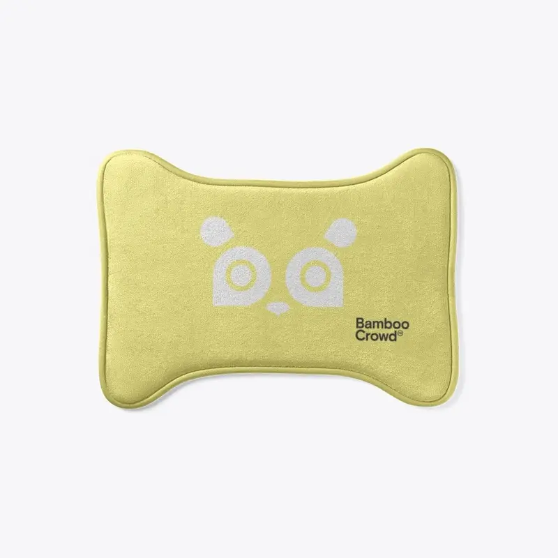 Yellow Panda Dog Mat